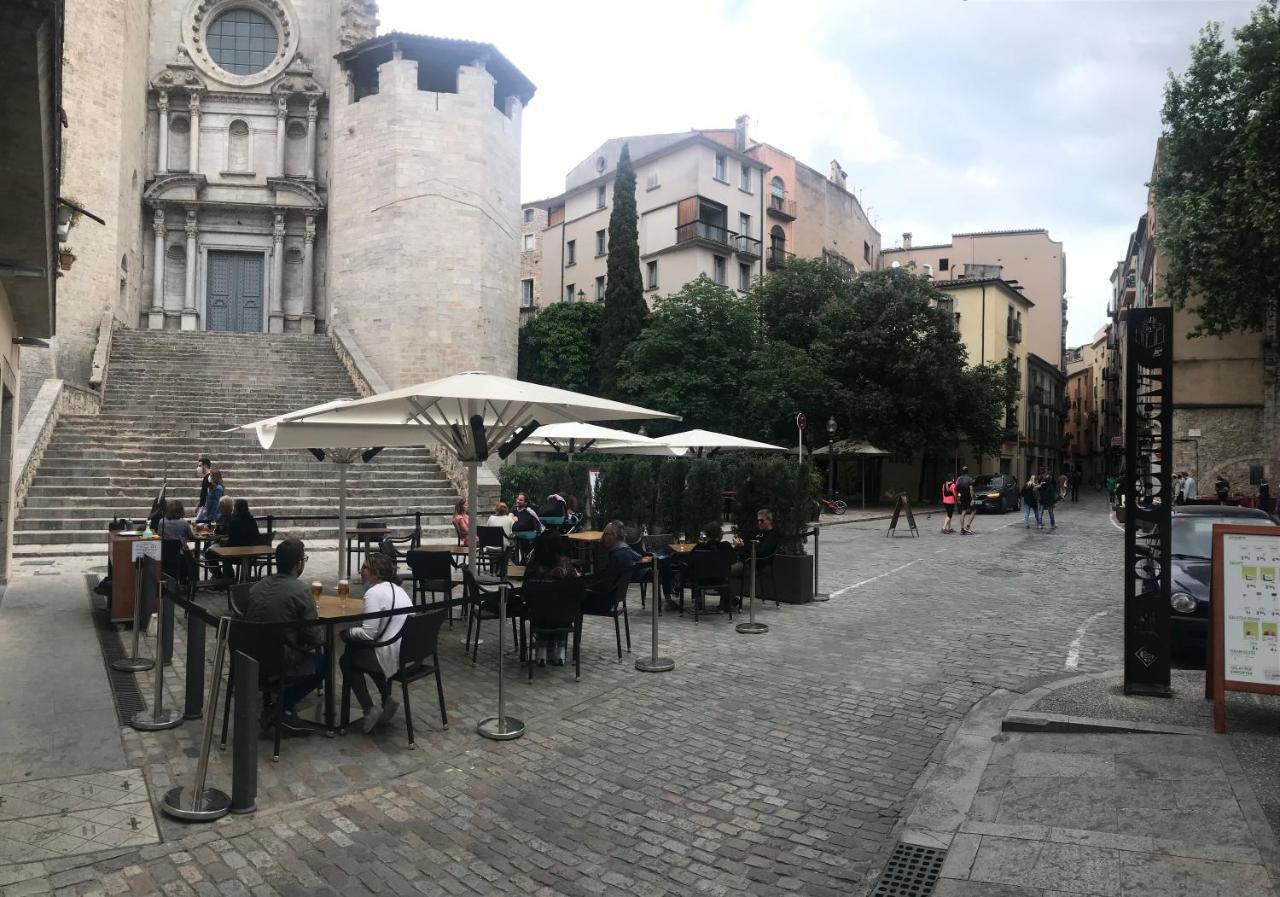 Apartamento con mucho encanto en el Barri Vell , Old Town, de Girona, El Cul de la Lleona Exterior foto